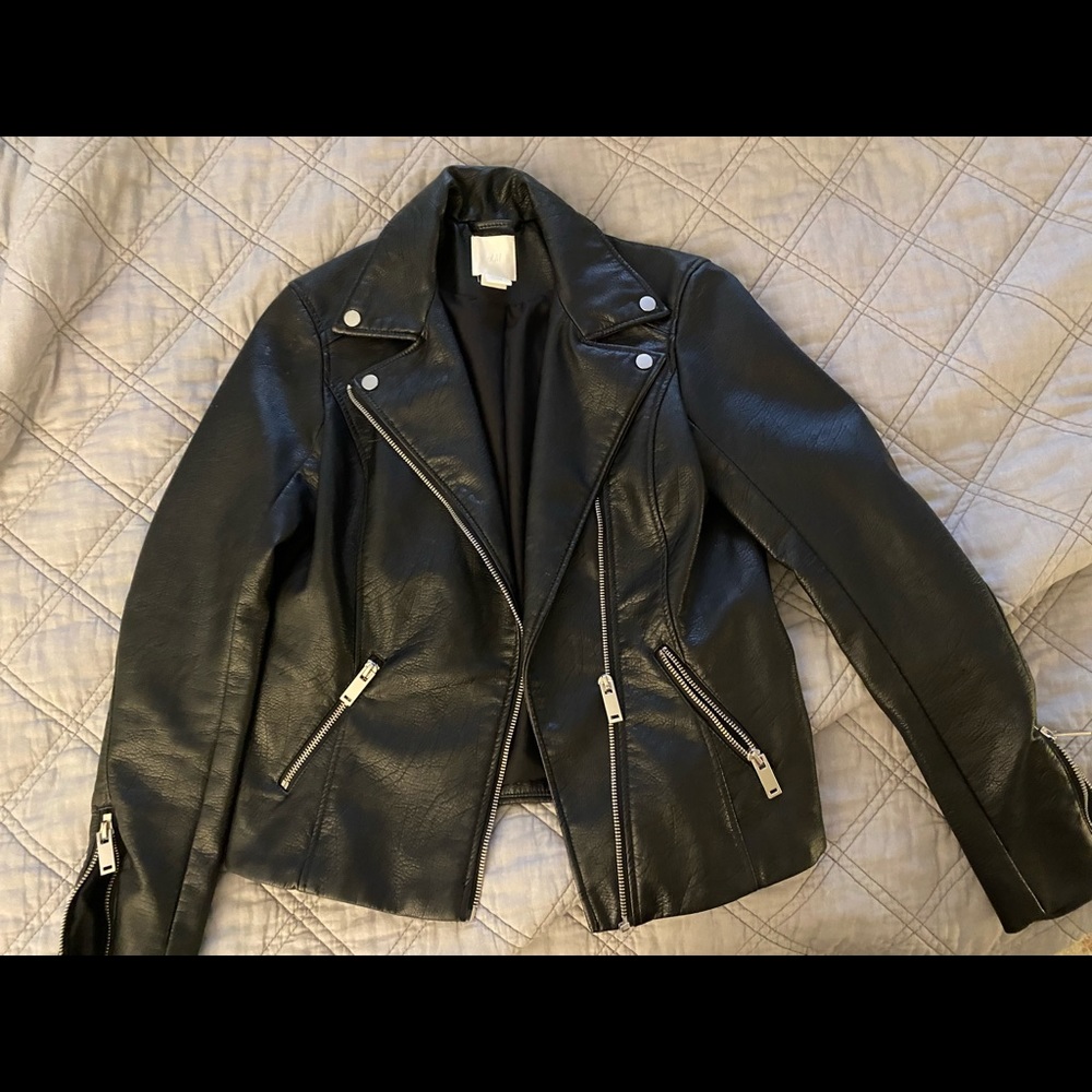 H&M Faux leather jacket